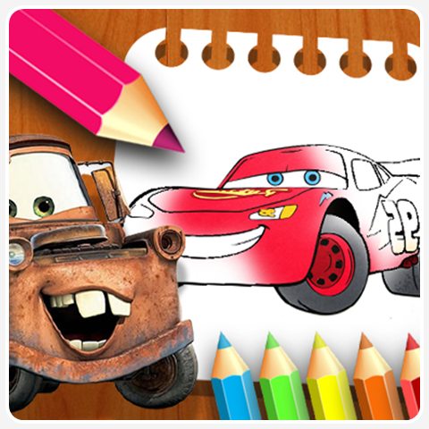 Cars Coloring Book
