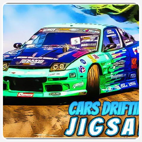 Cars Drifting Jigsaw