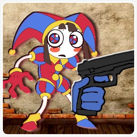 Pomni Maze Shooter